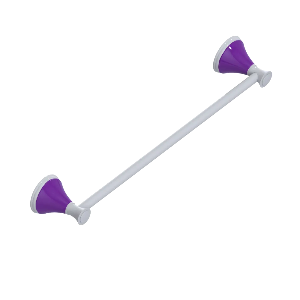 Rubinet Towel Bar 18" White