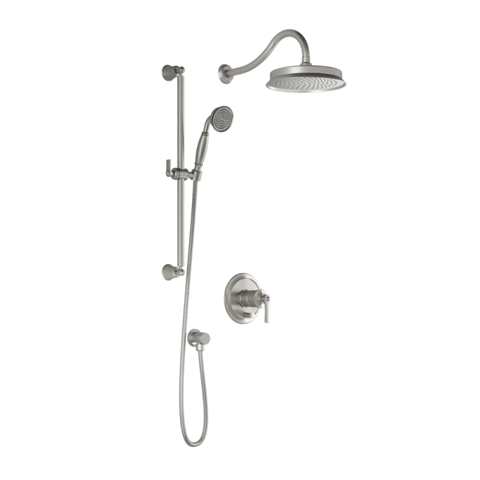 Kalia RUSTIK PB4 Shower systems - Wall arm (Valve not included)