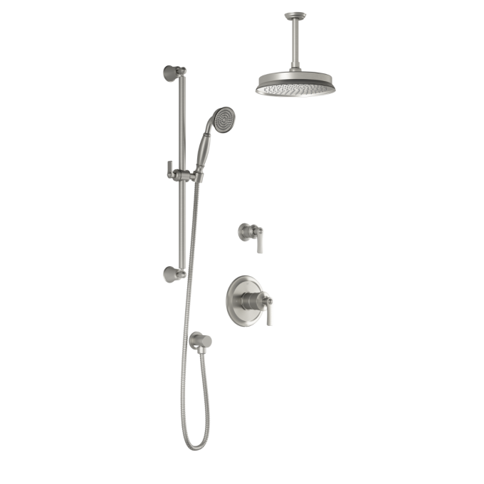 kalia RUSTIK TD2 Shower systems - Vertical arm (Valve not included)