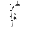 kalia RUSTIK TD2 Shower systems - Vertical arm (Valve not included)
