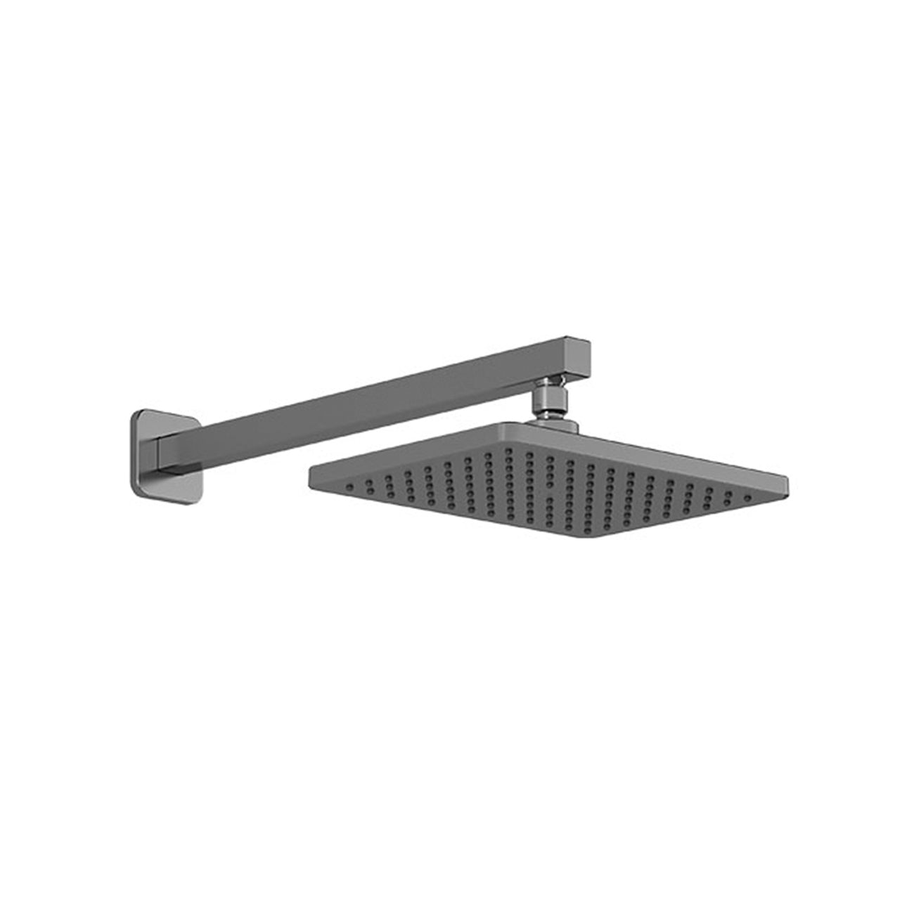 SquareOne™ 260mm x 188mm (10 ¼'' x 7 ⅜'') Rainhead and 90 Degrees Wall Arm