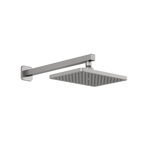 Kalia SquareOne™ 260mm x 188mm (10 ¼'' x 7 ⅜'') Rainhead and 90 Degrees Wall Arm