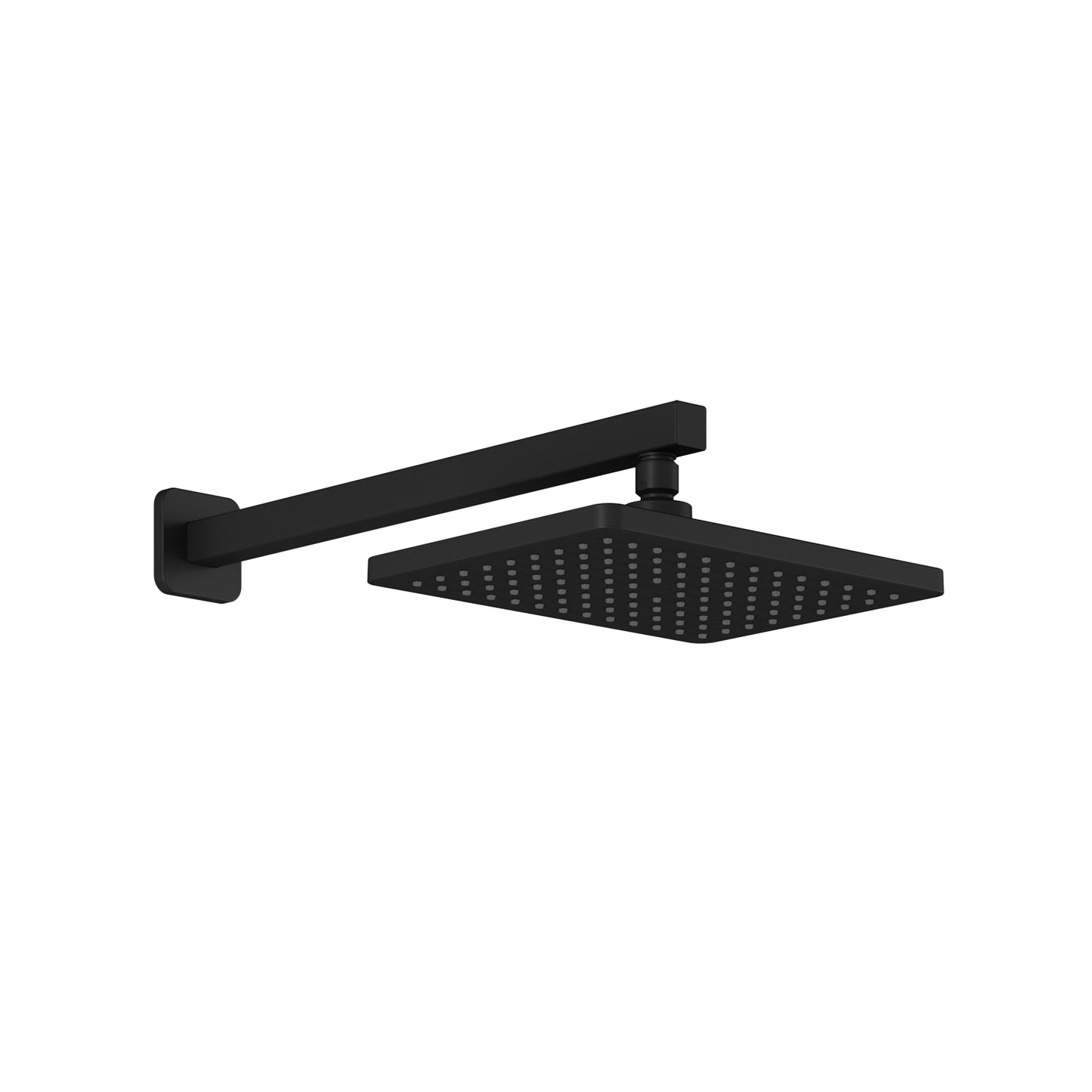 Kalia SquareOne™ 260mm x 188mm (10 ¼'' x 7 ⅜'') Rainhead and 90 Degrees Wall Arm