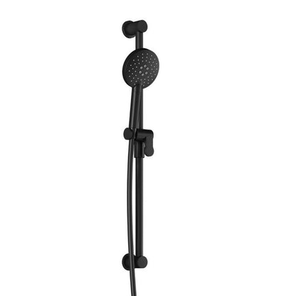 Kalia 2-jet handshower, wallbar and 60” flexible and soft PVC hose assembly