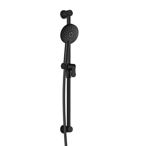 Kalia 2-jet handshower, wallbar and 60” flexible and soft PVC hose assembly
