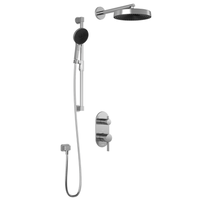 Kalia Premia - RoundOne TD2 Shower system (without valve) - Wall arm -