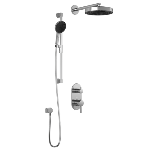 Kalia Premia - RoundOne TD2 Shower system (without valve) - Wall arm -