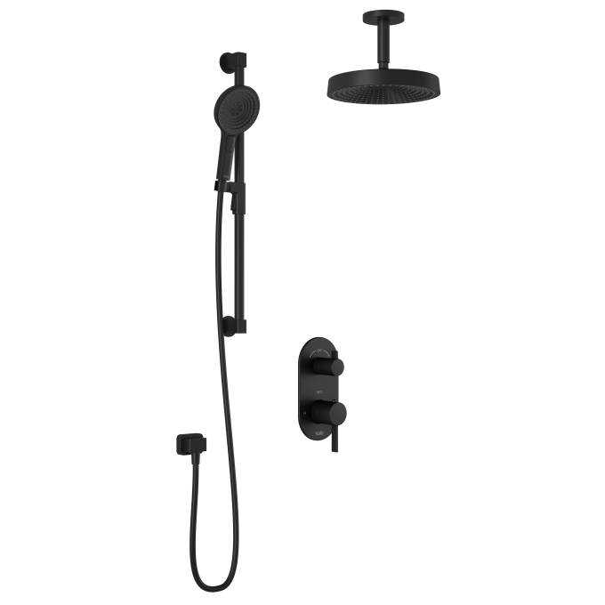 Kalia Premia - RoundOne TD2 Shower system (without valve) - Vertical arm