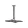 Kalia SquareOne™ 260mm x 188mm (10 ¼'' x 7 ⅜'') Rainhead and Vertical Ceiling Arm