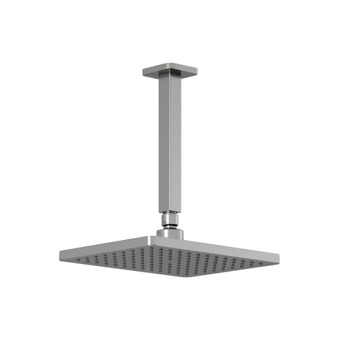Kalia SquareOne™ 260mm x 188mm (10 ¼'' x 7 ⅜'') Rainhead and Vertical Ceiling Arm