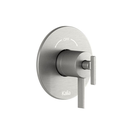 Kalia  ROUNDONE 2-way AQUATONIK type T/P 1/2” coaxial valve with diverter round decorative trim