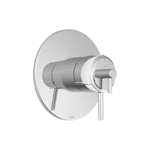 Kalia CITÉ 2-way AQUATONIK type T/P 1/2“ coaxial valve with diverter and decorative trim