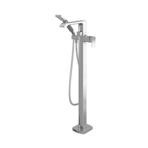 Kalia Sobrio Pressure balance floormount tub filler with handshower – BF1862-110