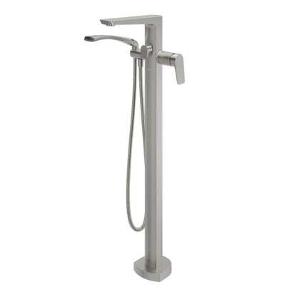 Kalia MOROKA Floormount tub filler with handshower - cartridge included with rough-in