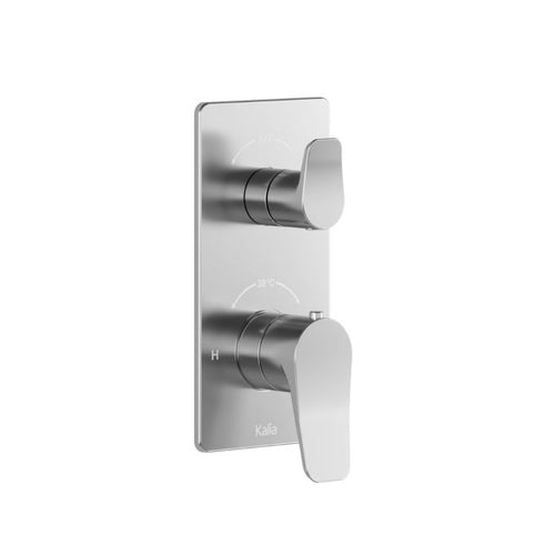 Kalia MOROKA 3-way AQUATONIK type T/P 1/2“ valve with diverter and square decorative trim