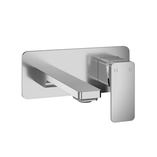 Kalia KAREO Wall-mount lavatory faucet with push drain