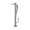Kalia KAREO Floormount tub filler with handshower - Cartridge included with brut