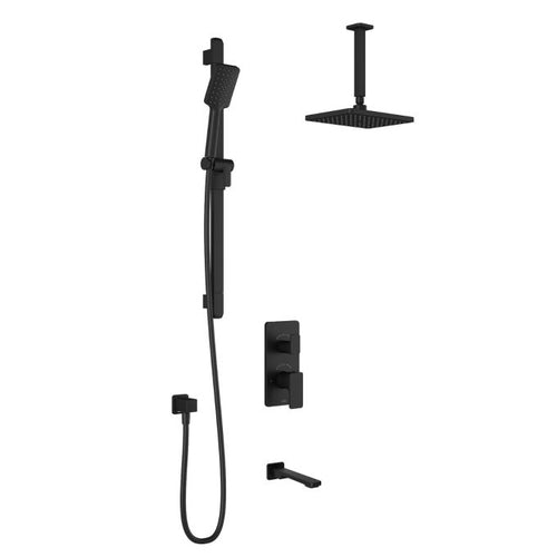 Kalia KAREO TD3 Thermostatic shower system (Without valve) - Vertical arm