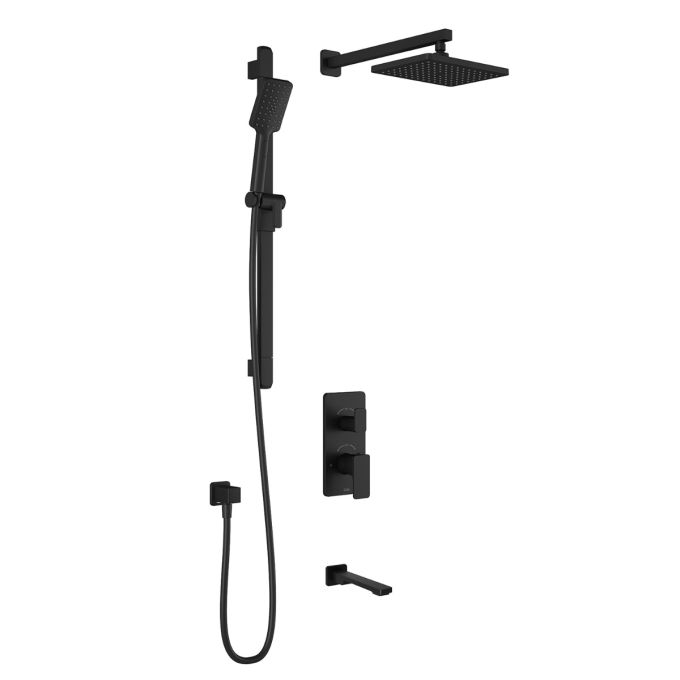 Kalia KAREO TD3 Thermostatic shower system (Valve not included) - Wall arm
