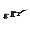 Kalia KAREO 3-PIECE DECKMOUNT TUB FILLER WITH HANDSHOWER - CARTRIDGE INCLUDED WITH ROUGH-IN
