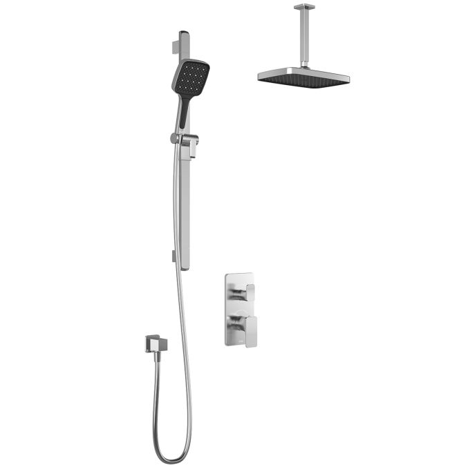 Kalia  Plus - Kareo TD2 Shower system (without valve) - Vertical arm