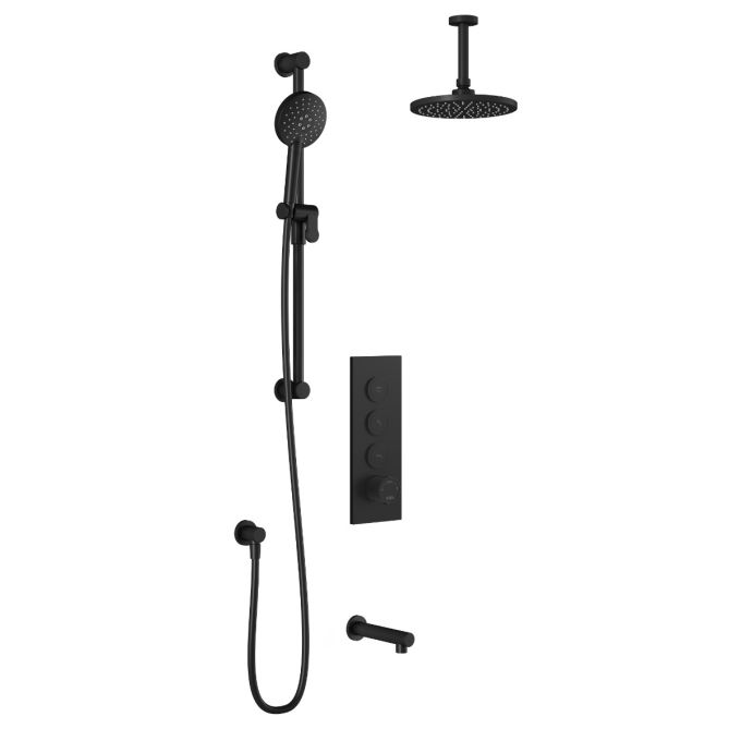 Kalia ROUNDONE TB3 Shower systems (without valve) - Vertical arm