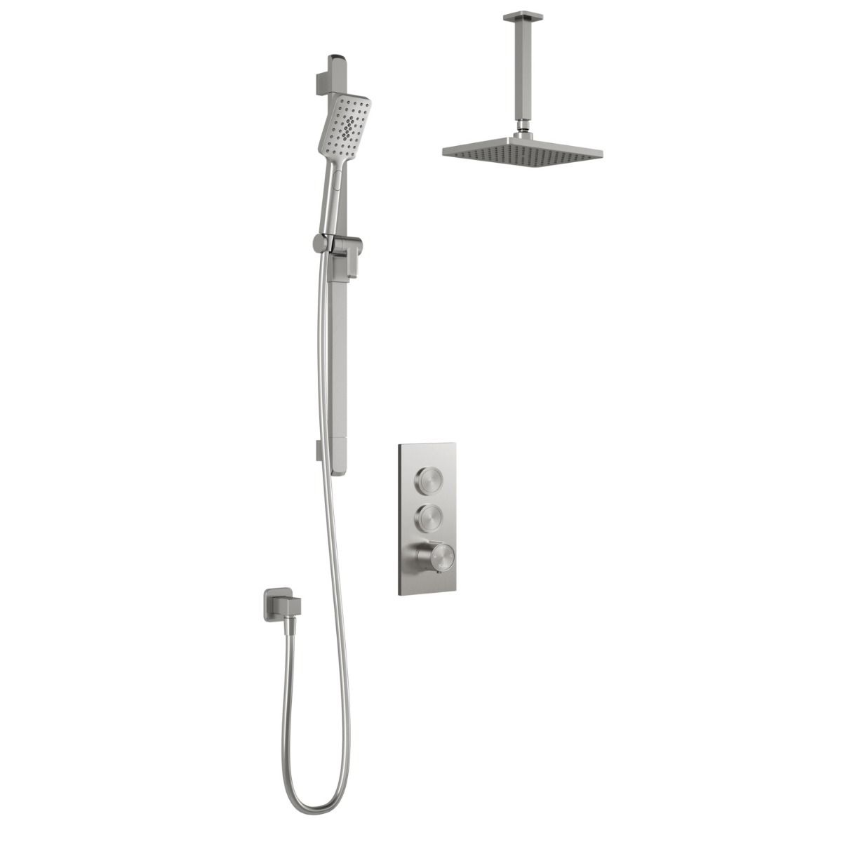 Kalia SQUAREONE TB2 Shower systems - Vertical arm