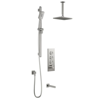 Kalia SQUAREONE TB3 Shower systems - Vertical arm