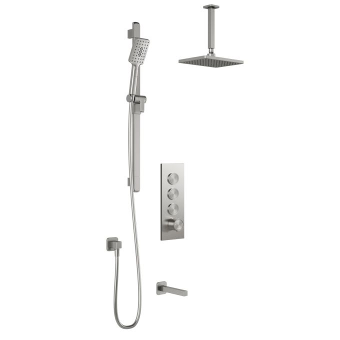 Kalia SQUAREONE TB3 Shower systems - Vertical arm