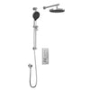 Kalia Plus - Moroka TB2 Shower system with push-buttons valve - Wall arm