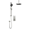 Kalia Plus - Moroka TB2 Shower system with push-buttons valve - Vertical arm