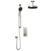 Kalia Premia - Moroka TB2 Shower system with push-buttons valve - Vertical arm