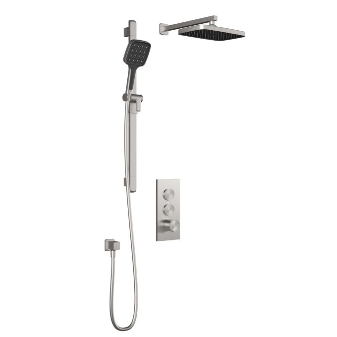 Kalia PLUS - KAREO TB2 SHOWER SYSTEM WITH PUSH-BUTTONS VALVE