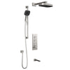 Kalia Premia - Kareo TB3 Shower system with push-buttons (without valve) - Wall arm