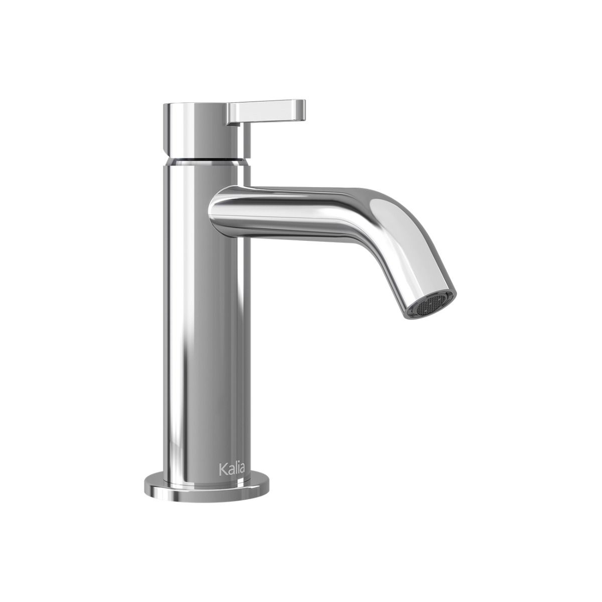 Kalia BASICO - Single hole lavatory faucet with top-Mounted Lever Handle - Push drain and overflow - Chrome – BF2108-110
