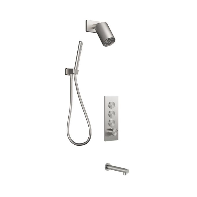 Kalia Folo TB5 Thermostatic shower system with push-buttons valve