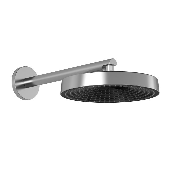 Kalia Moroka - Premia 300 mm (11 3/4'') round rainhead and 90° wall arm