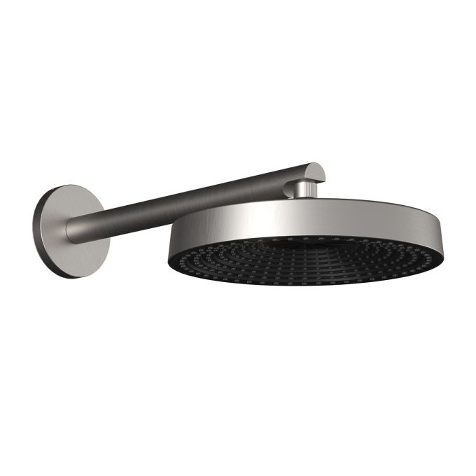 Kalia Moroka - Premia 300 mm (11 3/4'') round rainhead and 90° wall arm