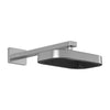 Kalia Kareo - Premia 325mm x 200mm (12 ¾'' x 7 ⅞'') square rainhead and 90° wall arm
