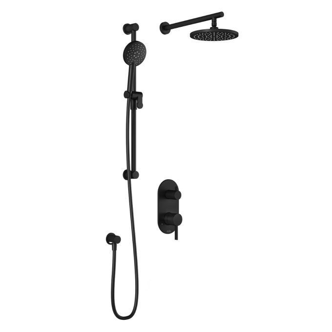 Kalia ROUNDONE PB4 Pressure Balance Shower System - Wall arm