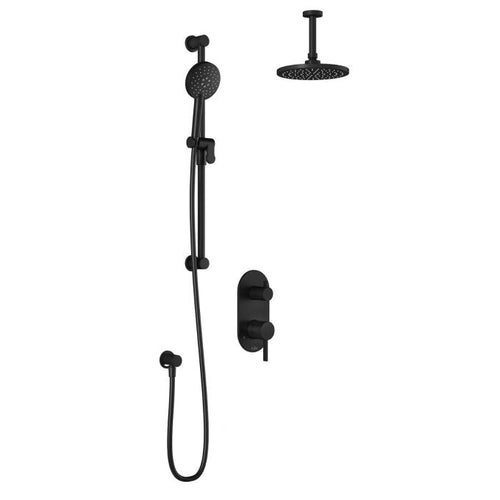 Kalia ROUNDONE PB4 Pressure Balance Shower System (Without valve) - Vertical arm