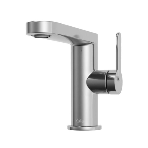 Kalia STEN Single hole lavatory faucet with side handle without drain chrome – BF2235-110