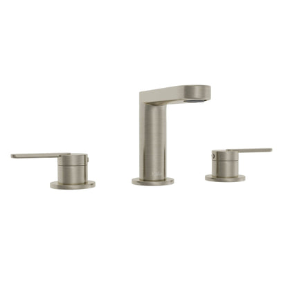 Kalia STEN Widespread lavatory faucet without drain pure nickel – BF2240-125