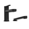 Kalia STEN 2-Piece deckmount tub filler with handshower matte black – BF2242-160
