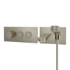 Kalia STEN Thermostatic wallmount tub filler with 2-way AQUATONIK™ type T/P 1/2'' push-button valve pure nickel – BF2244-125