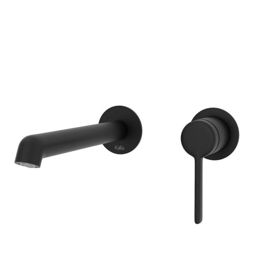 Kalia ELVA Wallmount lavatory faucet with drain and overflow