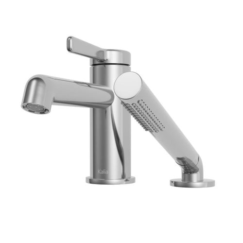 Kalia ELVA 2-Piece deckmount tub filler with handshower