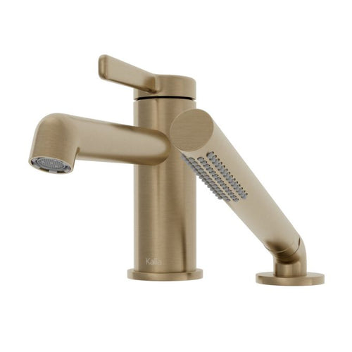 Kalia ELVA 2-Piece deckmount tub filler with handshower