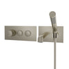 Kalia ELVA Thermostatic wallmount tub filler with 2-way AQUATONIK™ type T/P 1/2'' push-button valve