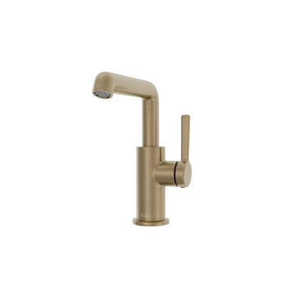 Kalia ELVA Single hole lavatory faucet with side handle with push drain and overflow